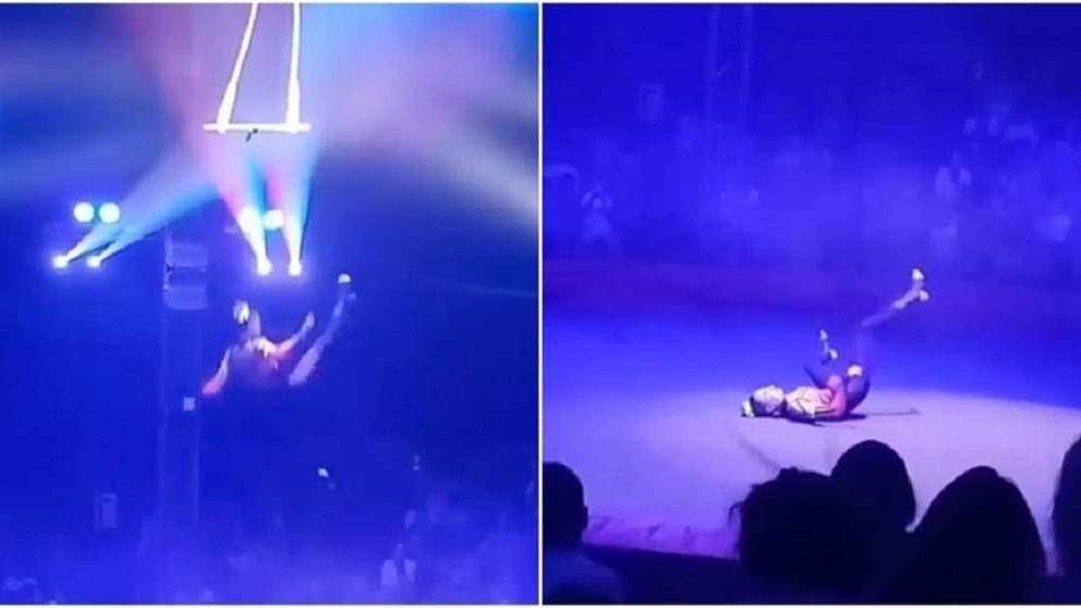 فيديو - سقوط لاعبة جُمباز روسيّة من الأعلى