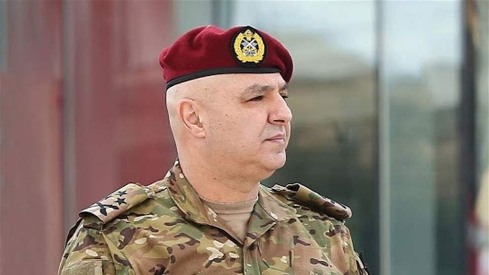قائد الجيش التقى مديرة شؤون الأونروا في لبنان