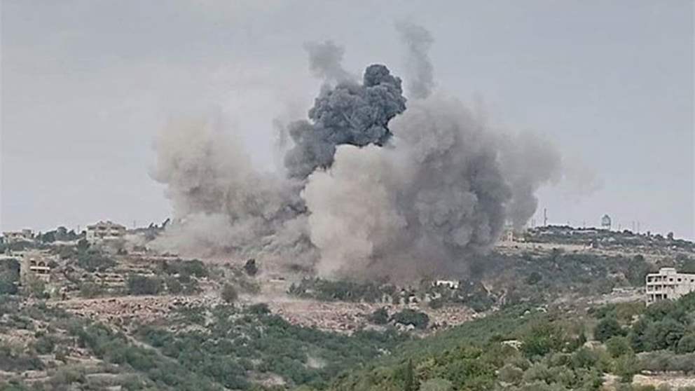   القصف الاسرائيلي على بلدة الضهيرة ومحيطها  تسبب بجرح ٣ مواطنين وتضرر عدد من المنازل  