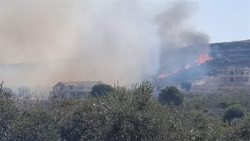 الدفاع المدني: إخماد النيران في البلدات الحدودية مع فلسطين المحتلة وإصابة عنصر بانفجار لغم أرضي في اللبونة