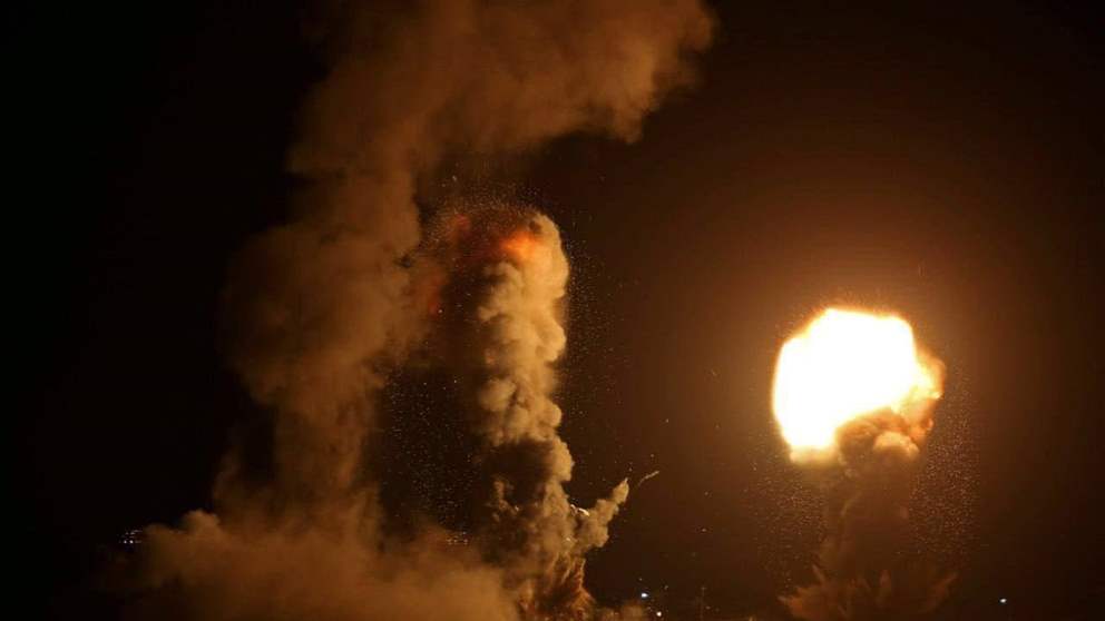الليلة الأعنف... فيديو يظهر غارات غير مسبوقة شنها العدو على قطاع غزة