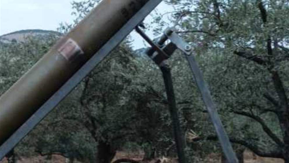 العثور على راجمة صواريخ معدة للإطلاق في وادي خنسا بين حلتا والمجيدية في منطقة حاصبيا