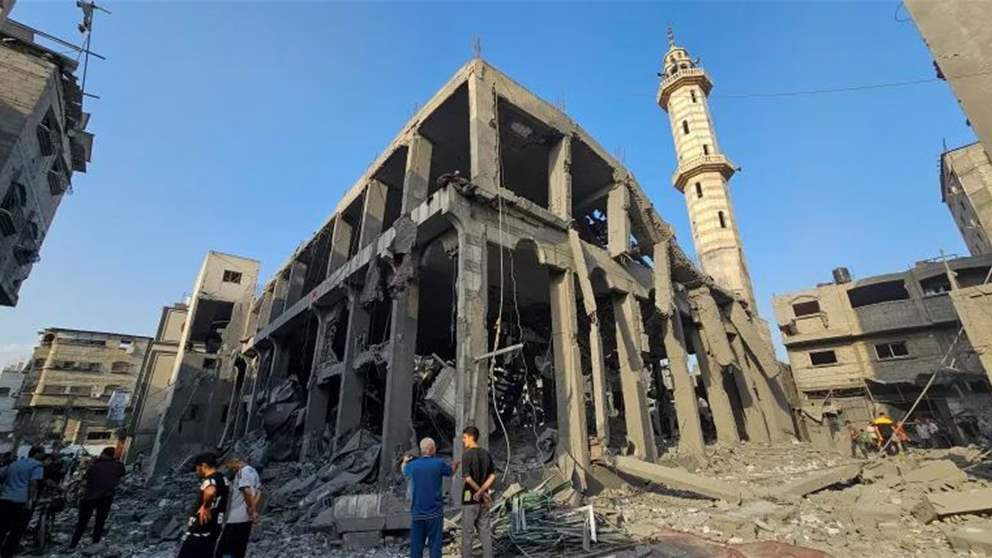 غارات الإحتلال دمرت 3 مساجد في غزة منذ الصباح