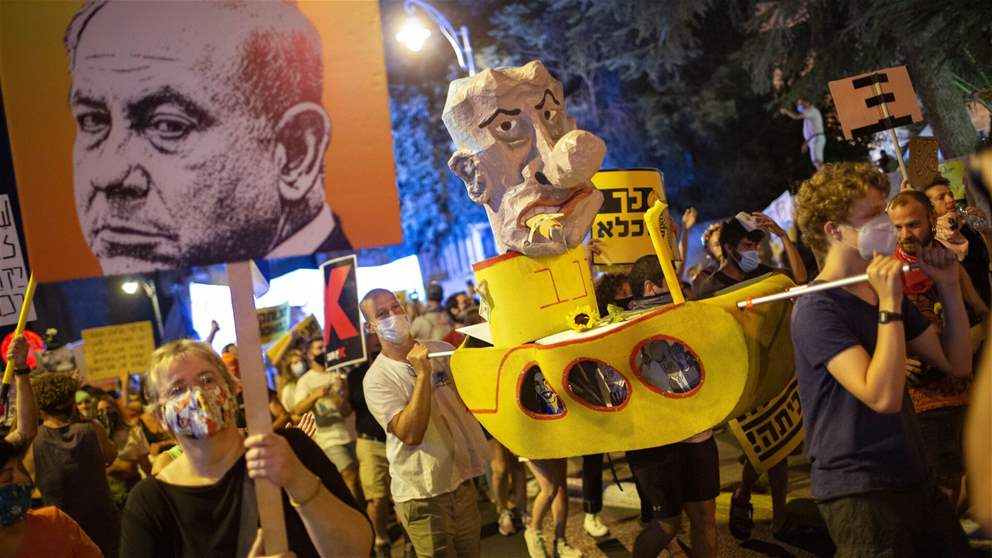 ليلة ساخنة في تل ابيب... وفيديو يوثق مشاهد المواجهات بين المتظاهرين والشرطة 