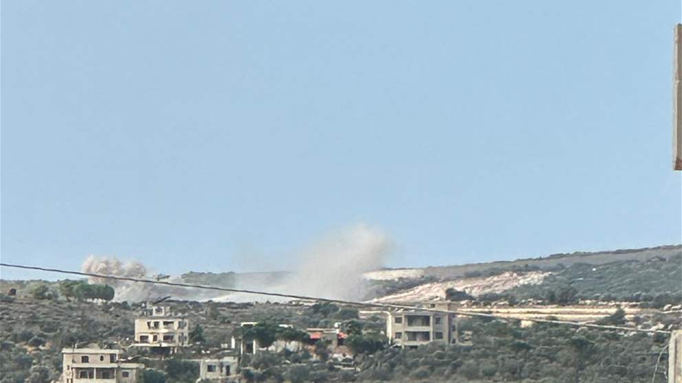مراسلة #الجديد : قصف مدفعي اسرائيلي معاد على أطراف بلدة عيتا الشعب