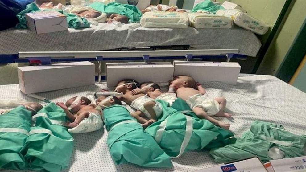 وصول 31 من الأطفال الخدج من مستشفى الشفاء للمستشفى الإماراتي في رفح