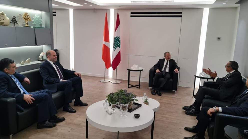 باسيل استقبل السفير المصري الجديد علاء موسى وجرى بحث العلاقات الثنائية بين البلدين 