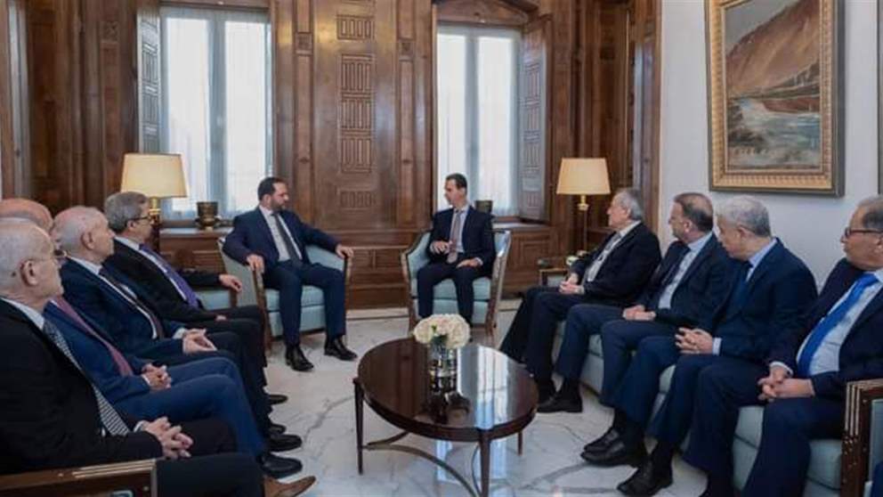 الرئيس السوري: ما يهدد لبنان يهدد سوريا 