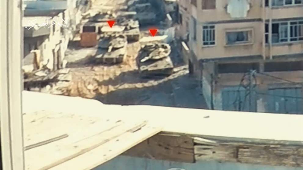 بالفيديو - مشاهد جديدة من التحام القسام مع آليات وجنود العدو في محاور مدينة غزة  