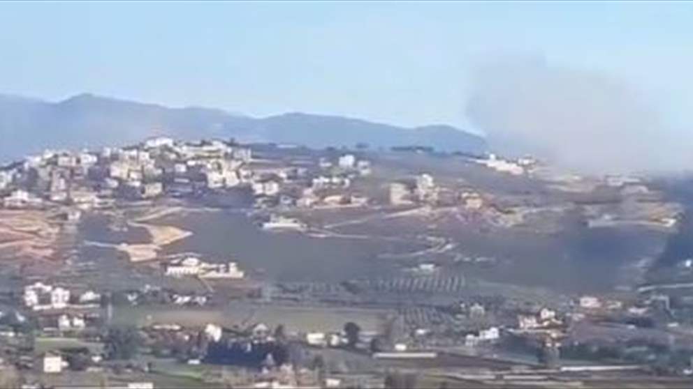 بالفيديو - قصف مدفعي وفوسفوري على بلدة الخيام