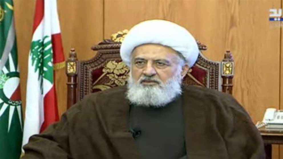 إطلالة خاصة لنائب رئيس المجلس الاسلامي الشيعي الاعلى الشيخ علي الخطيب عبر قناة الجديد