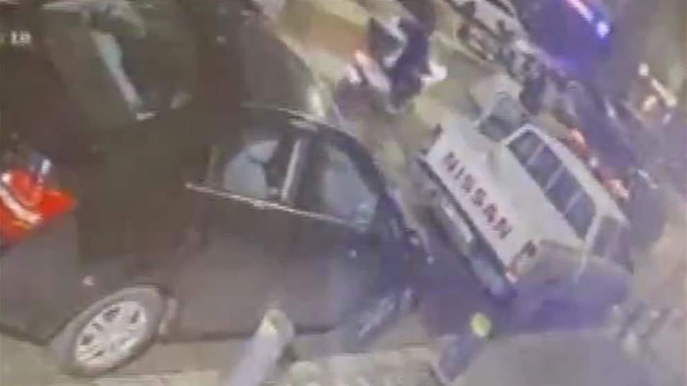 بالفيديو -مقتل شرطي بلدية وجرح مصري باطلاق نار في بيروت
