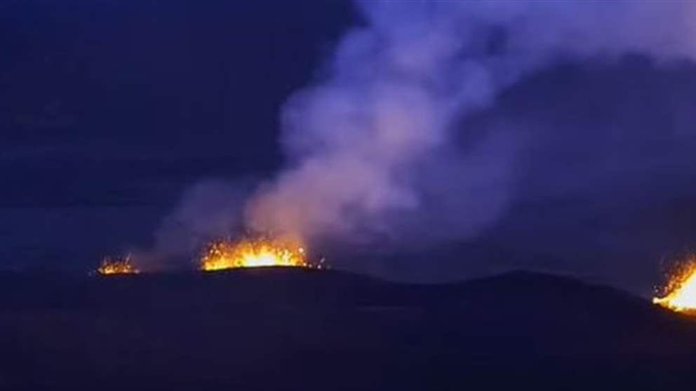 بالفيديو - تدفق الحمم البركانية غربي آيسلندا 
