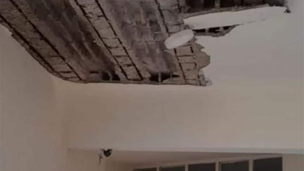 إنهيار سقف مدرسة في المنية.. وهذا ما قامت به الإدارة بخصوص الطالبات 