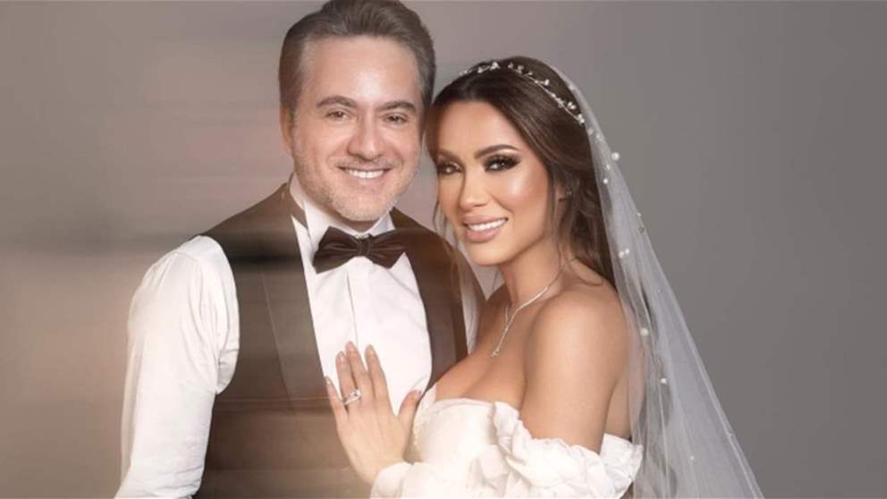 عائلة مروان خوري تفاجئه بعيد ميلاده وزوجته ندى رمال تلفت الانظار