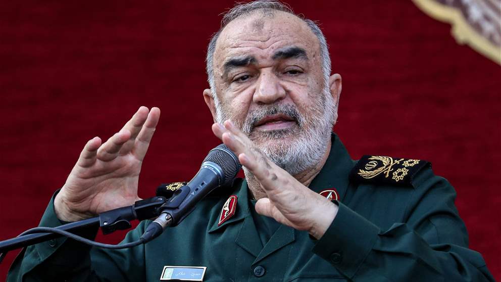 قائد الحرس الثوري الإيراني يوجه رسالة إلى أمريكا 