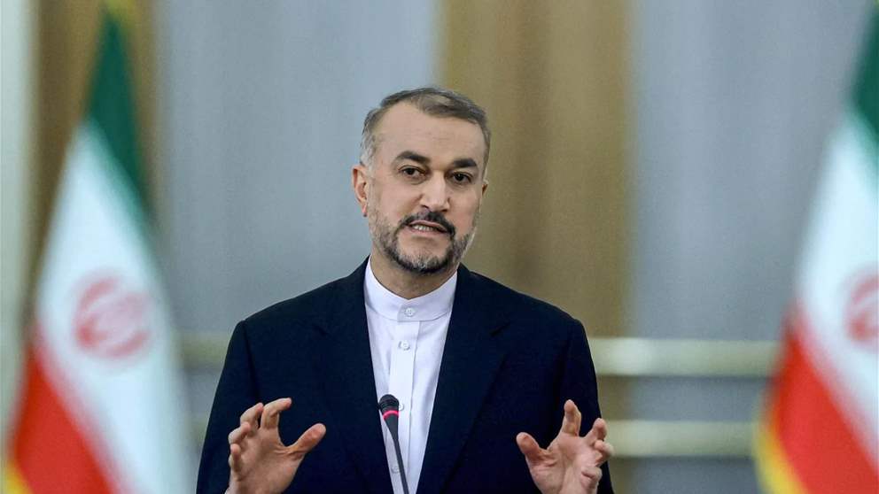 تصريح وزير الخارجية الإيراني من المطار عقب وصوله لبنان