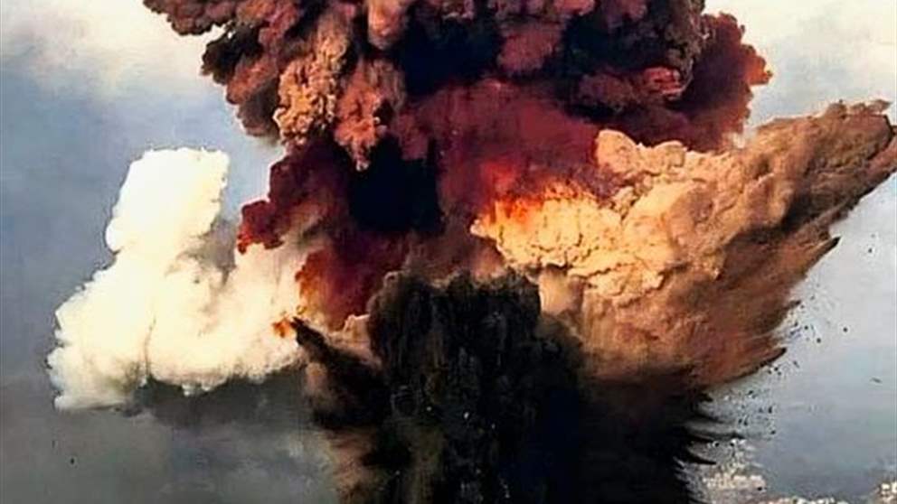 بالفيديو - مشاهد من انفجار ٤ آب لم تعرض سابقاً يوثقها  ناشط على موقع "اكس"