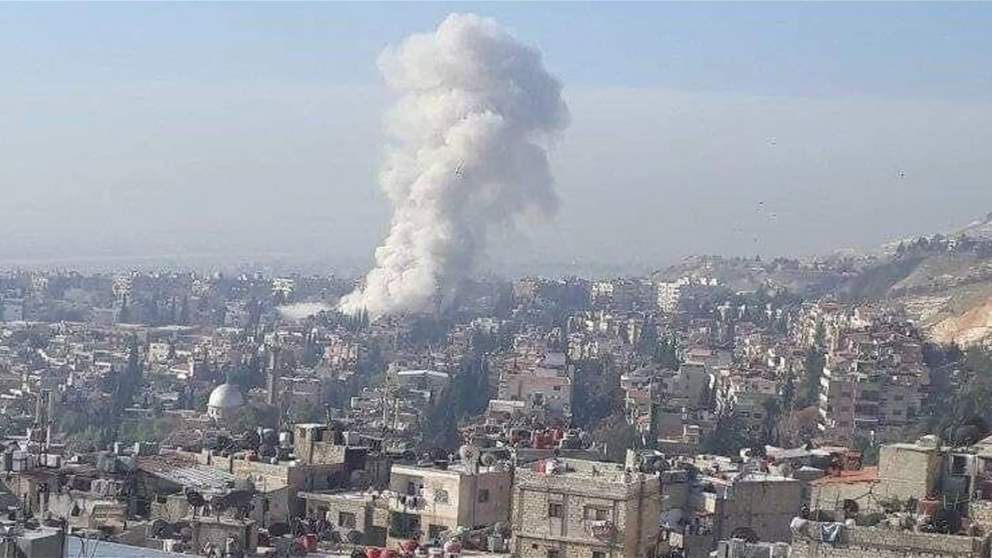  دوي إنفجار في محيط العاصمة السورية دمشق