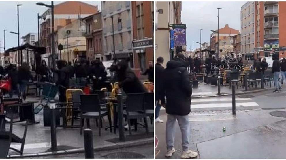 فيديو - اشتباكات عنيفة في شوارع تولوز !!