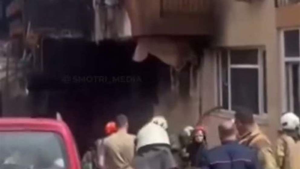 بالفيديو - حريق في مبنى باسطنبول وارتفاع حصيلة القتلى الى 8