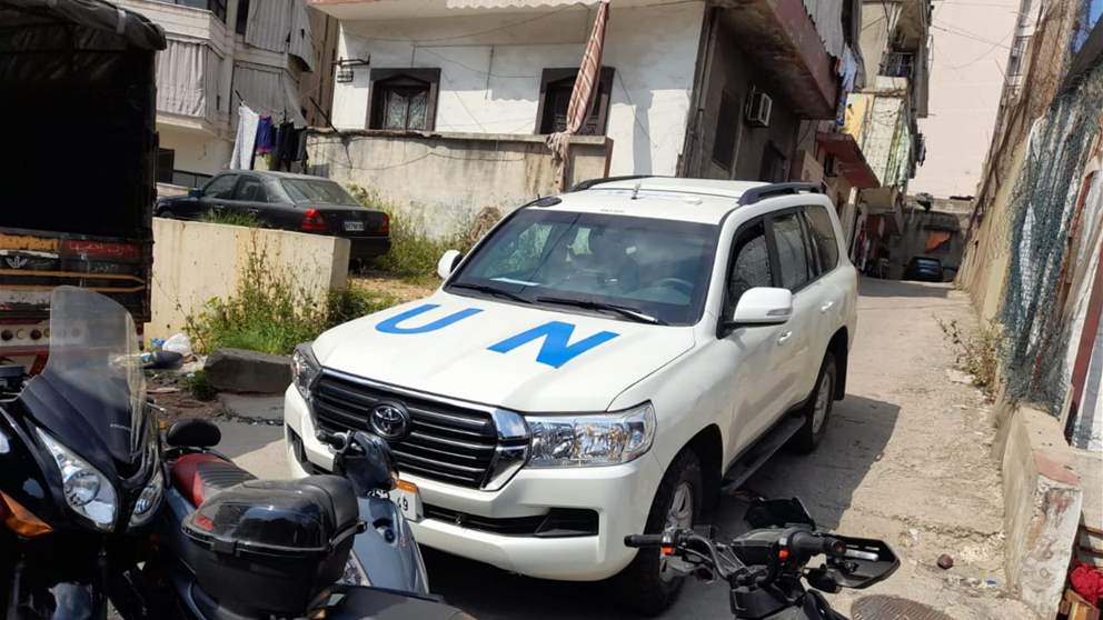 مراسل الجديد: اعتراض سيارة لليونيفيل في منطقة حي السلم من قبل بعض الشبان