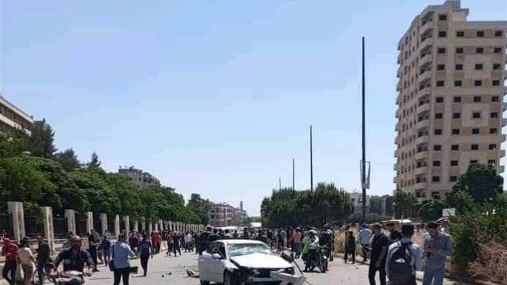  سوريا.. إنفجار عبوة ناسفة بسيارة في حمص وسقوط جرحى 