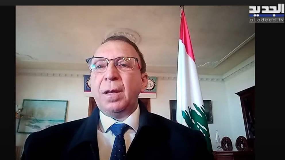 وزير المهجرين عصام شرف الدين للجديد: ابلغت الوزير بوشكيان بأنه اذا لم يتم تسيير قوافل النازحين خلال 10 ايام سأعتكف 