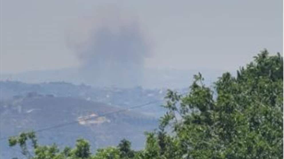 مراسل الجديد: الطيران الحربي الاسرائيلي يشن غارة على بلدة مركبا