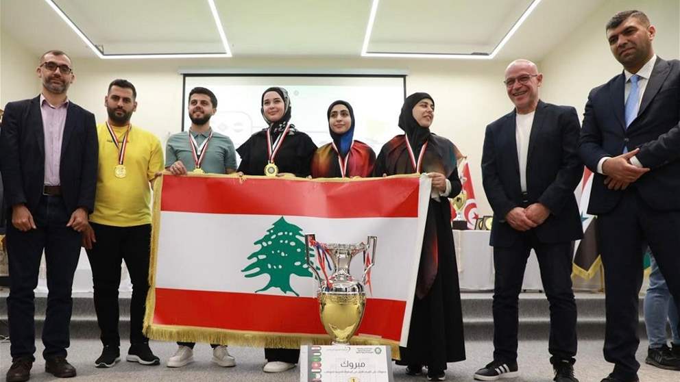 لبنان يفوز بالمركز الاول في "البطولة العربية للمواهب"