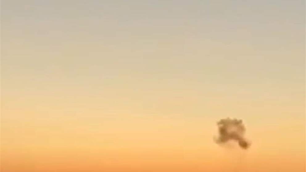 شاهد - فيديو متداول يظهر لحظة إنقضاض طائرة مسيّرة في نهاريا
