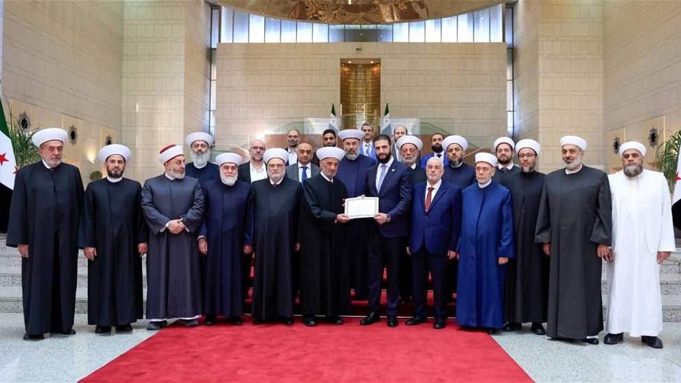 دريان منح الشرع وسام دار الفتوى المذهب: أتينا إليكم كما يأتي الشقيق إلى شقيقه (صور)