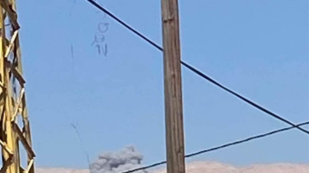 سلسلة غارات تستهدف مناطق بقاعية (فيديو)