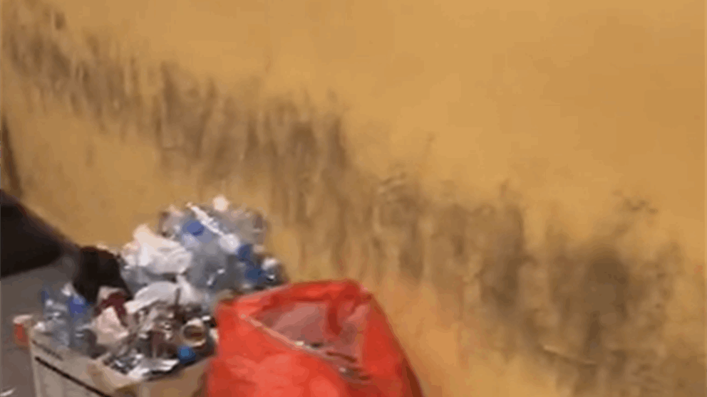 في طرابلس.. العدالة محاصرة بالنفايات(شاهد الفيديو) 