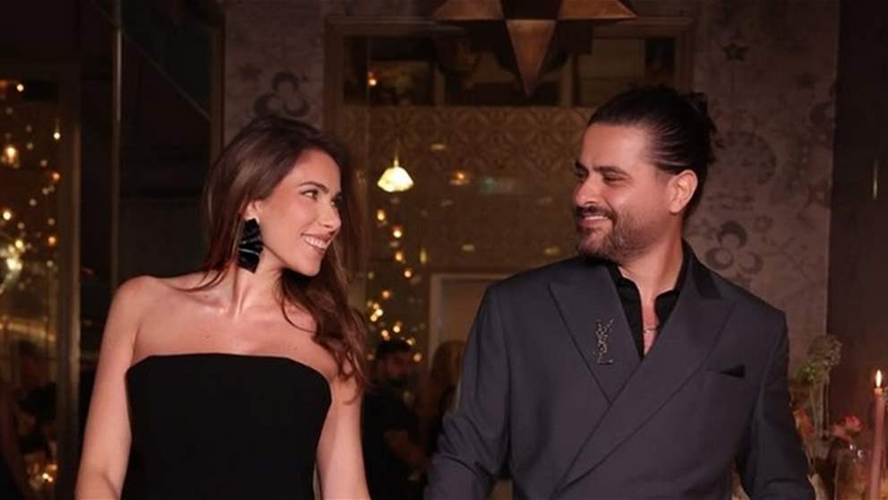 ناصيف زيتون ودانييلا رحمة ينتظران مولودهما الأول وهذا جنسه