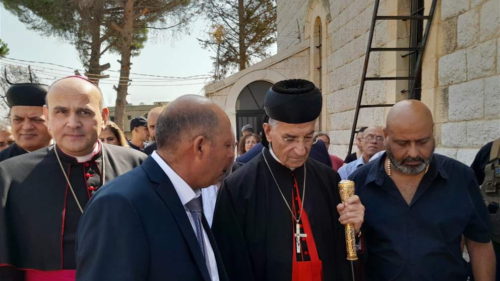 البطريرك الراعي بدأ جولة جنوبية عند الشريط الحدودي: الحرب ضد كل البشر ولا تجلب سوى الدمار