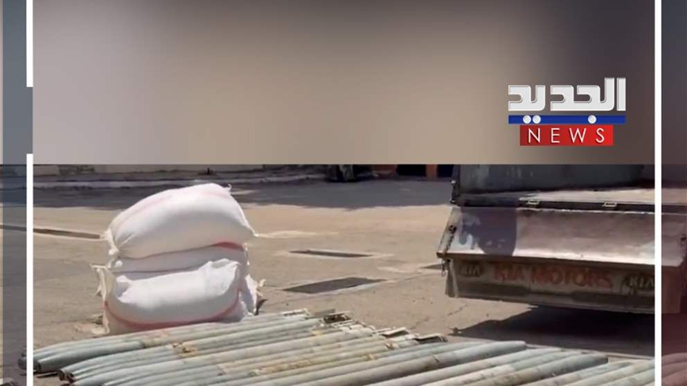 الأمن السوري يضبط شاحنة صواريخ كانت متجهة الى لبنان! (فيديو) 