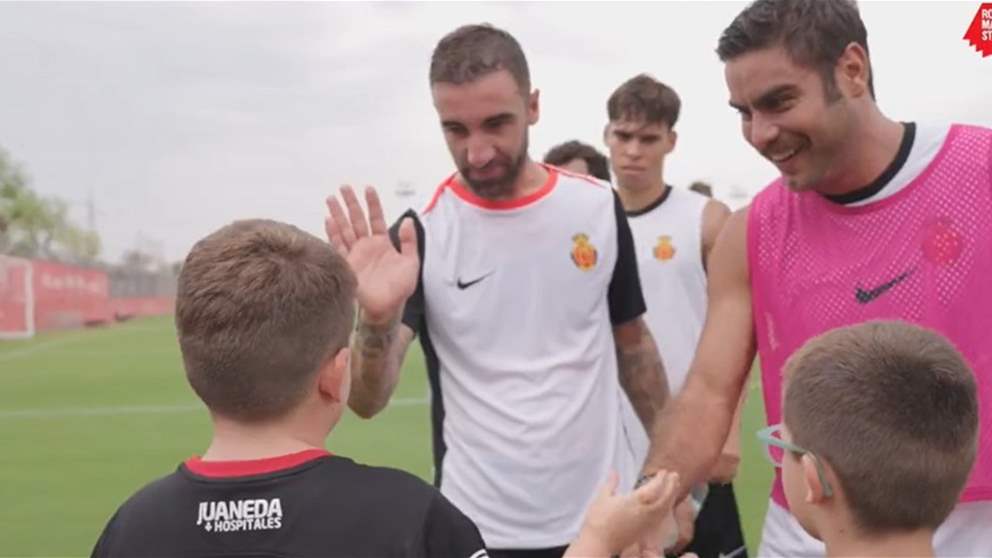 فيديو - لفتة رائعة من ريال مايوركا نحو الولد الباكي