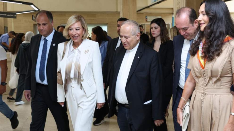 اللبنانية الأولى زارت مركز سرطان المرأة: نعمل على تعزيز الخدمات الصحيّة