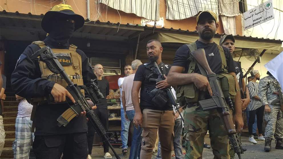 "حزب الله" متمسك بالسلاح الفلسطيني (الشرق الاوسط)