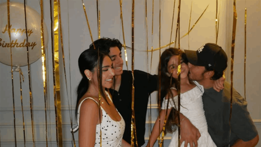 ابنة باسل خياط تلفت الأنظار بملامحها الجميلة خلال الاحتفال بعيد ميلادها 