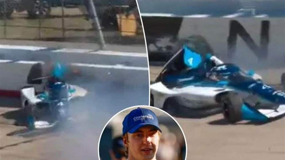 فيديو - مالوكاس يُنقل جواً إلى المستشفى بعد حادث في سباق ناشفيل