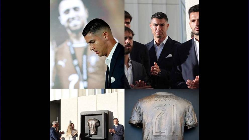 رونالدو يقود لاعبي البرتغال في تأبين ديوغو جوتا 