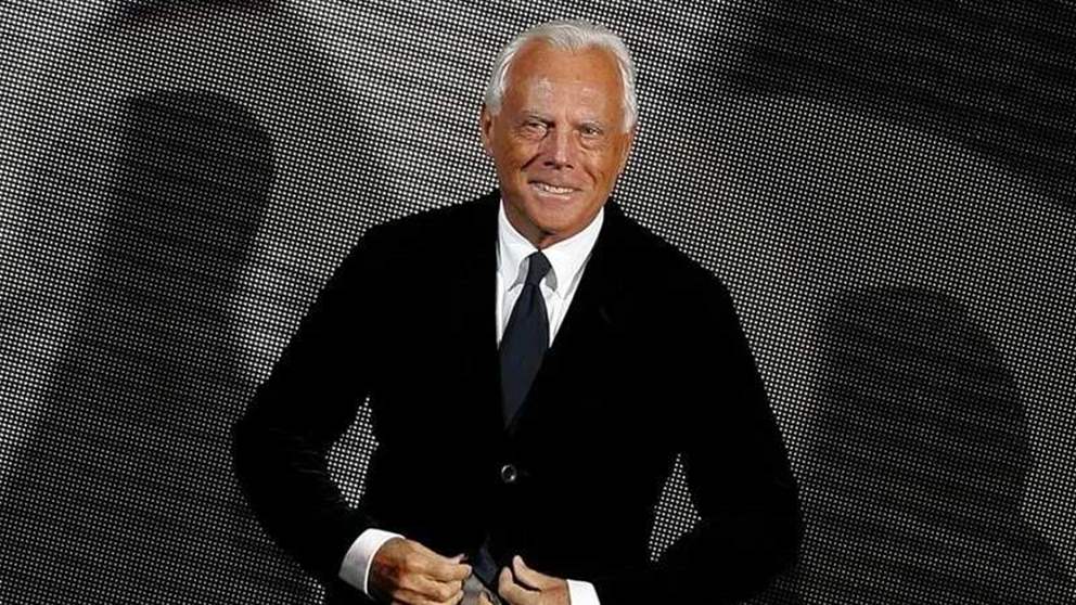 رحيل ايقونة الموضة جورجيو أرماني