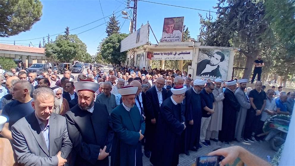 بعلبك تودع المشرّع الدستوري حسن خالد الرفاعي 