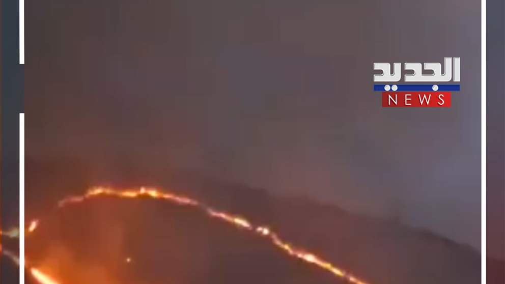 حريق غابات قرب مدينة فيسينتي دي كارفاليو البرازيلية (فيديو) 