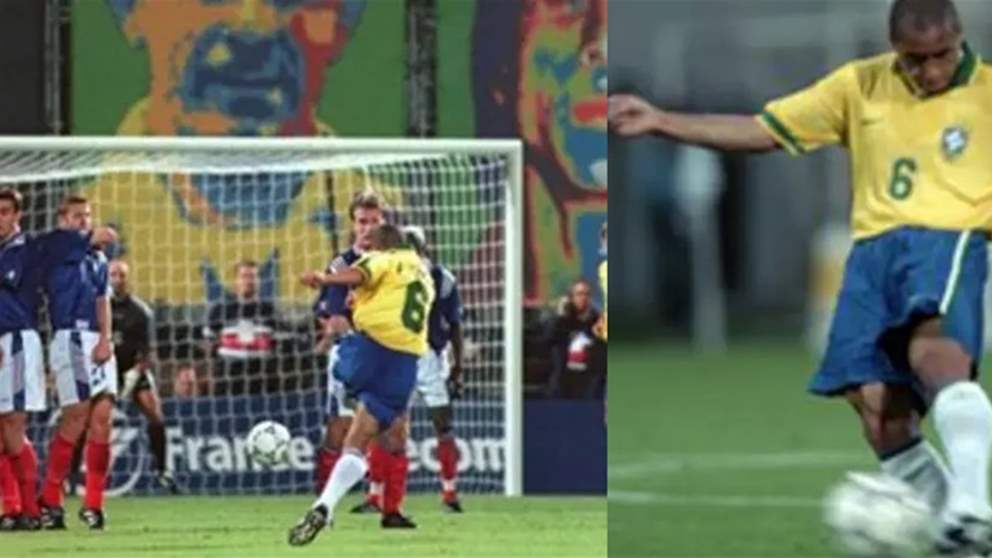 فيديو - روبرتو كارلوس يستنسخ هدفه التاريخي في مرمى فرنسا 
