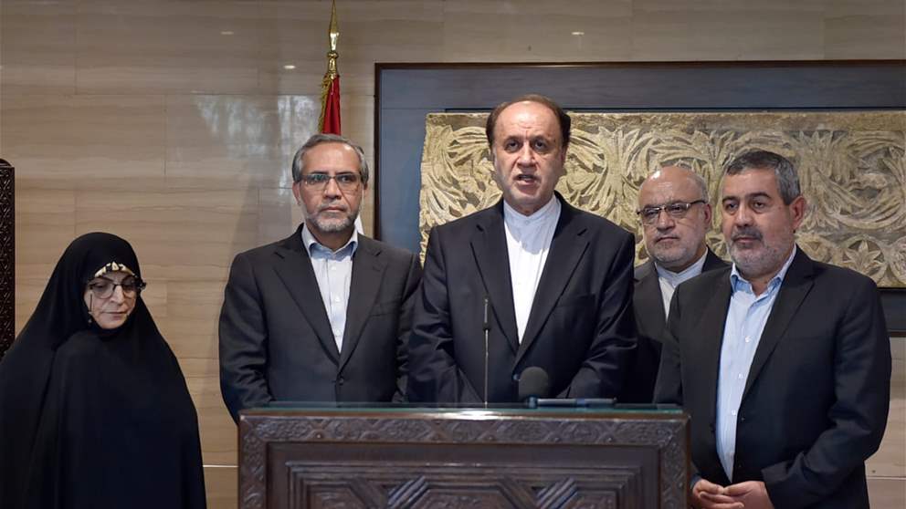 نائب رئيس مجلس الشورى الايراني زار بري: ايران تبارك وتؤيّد أي قرار يتخذه لبنان 