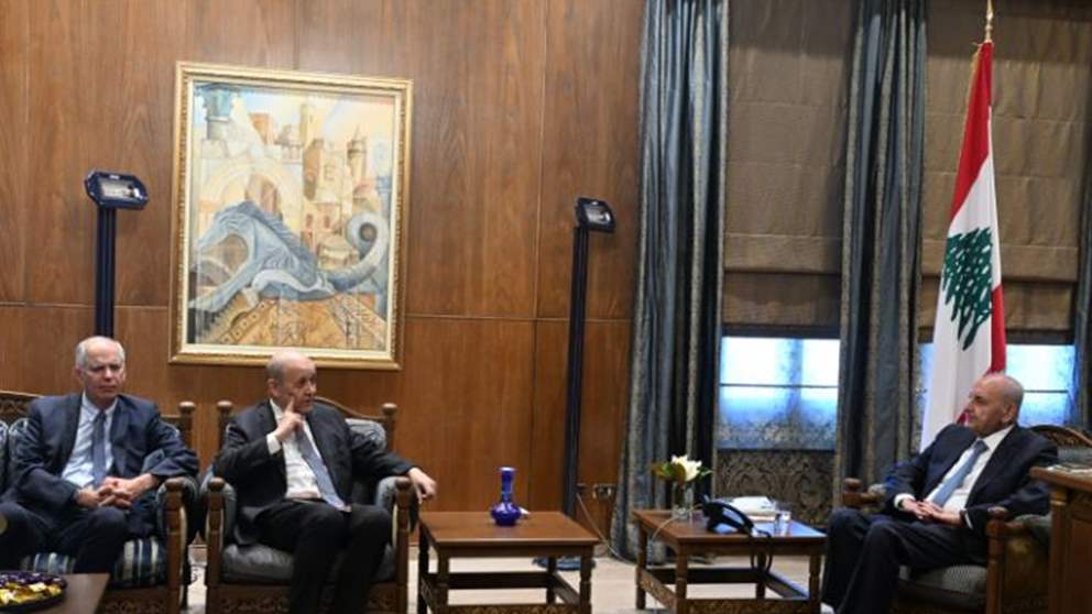 بري يلتقي لودريان في عين التينة