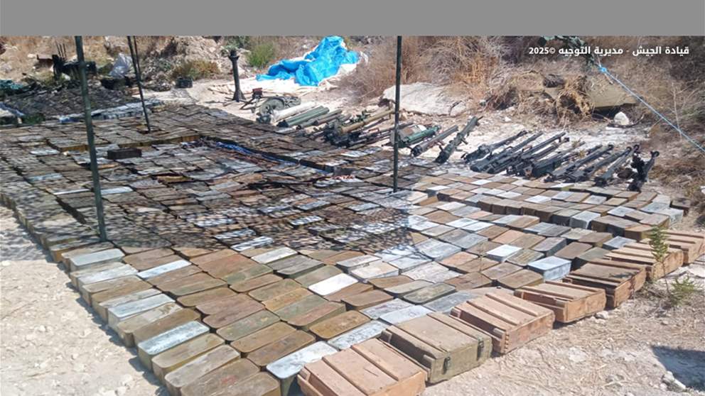 عن تسلم السلاح الفلسطيني من مخيّمَي البداوي وعين الحلوة.. بيان للجيش (صور)